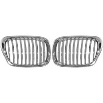 BMW 5-Serie E39 95-03 Kromad Sportgrill / Njurar DIEDERICHS